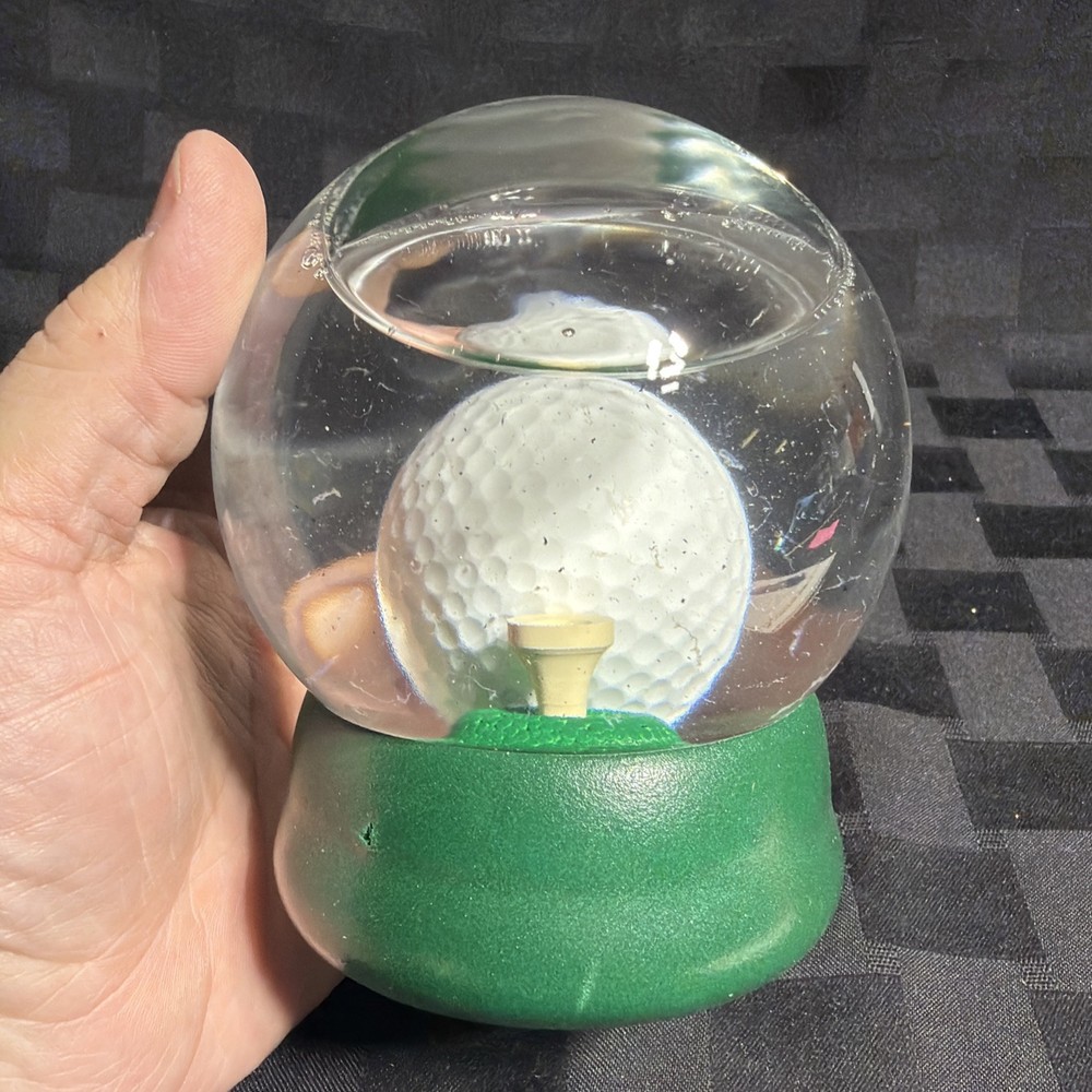 Golf Ball Water Globe Puzzle Brain Teaser