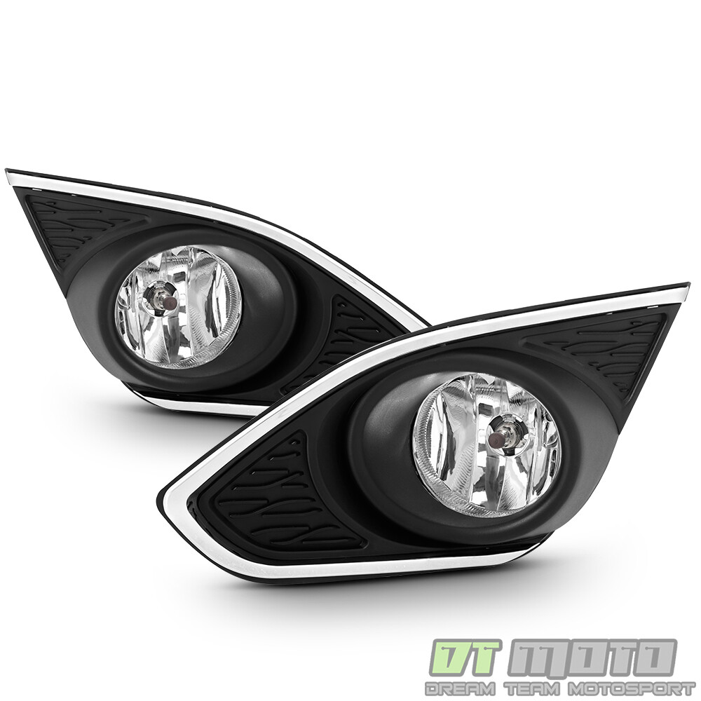 Replacement 2013 2014 2015 Chevy Spark Bumper Fog Lights Driving Lamps w/Switch