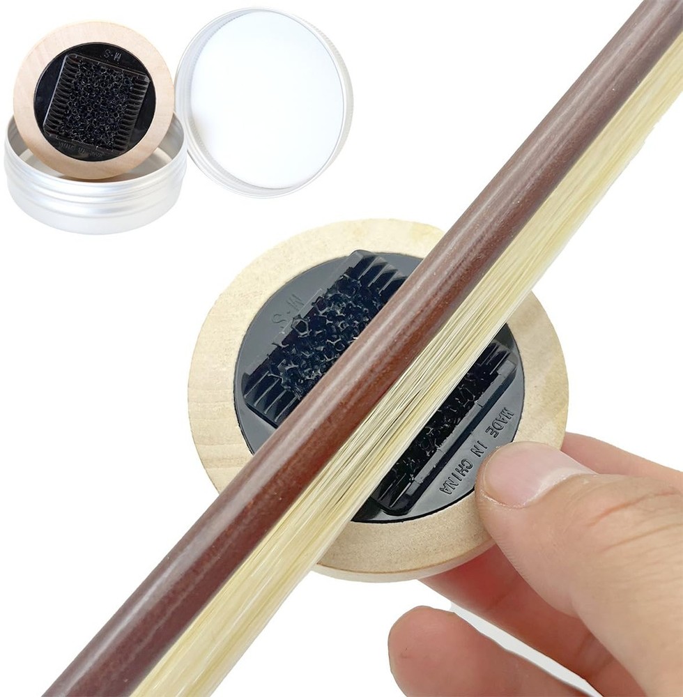 Bow Comb Rosin Spreader Separates Stuck Strings (Violin, Viola, Cello) Remove...