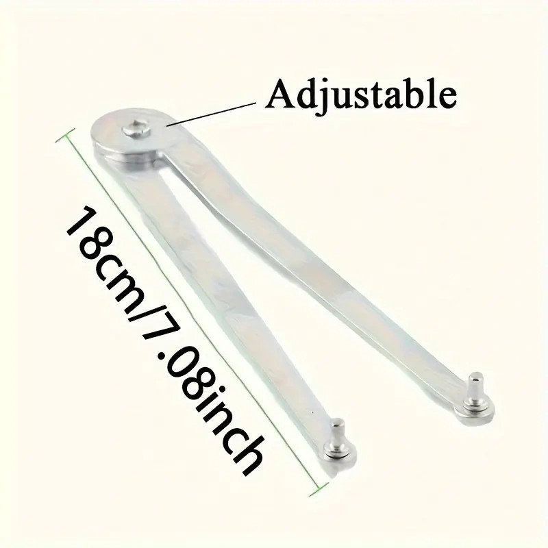 1x Universal Wrench Adjustable Angle Grinder Multipurpose