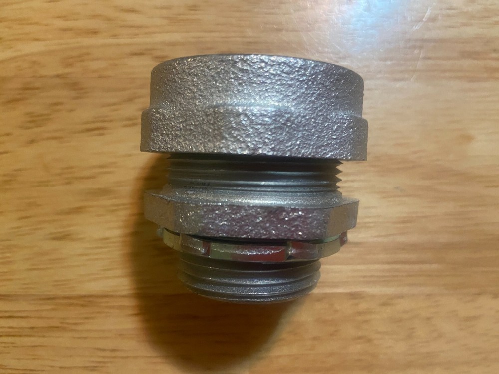 EATON Crouse-Hinds CPR3 1” Galvanized Compression Connector Unthreaded Rigid