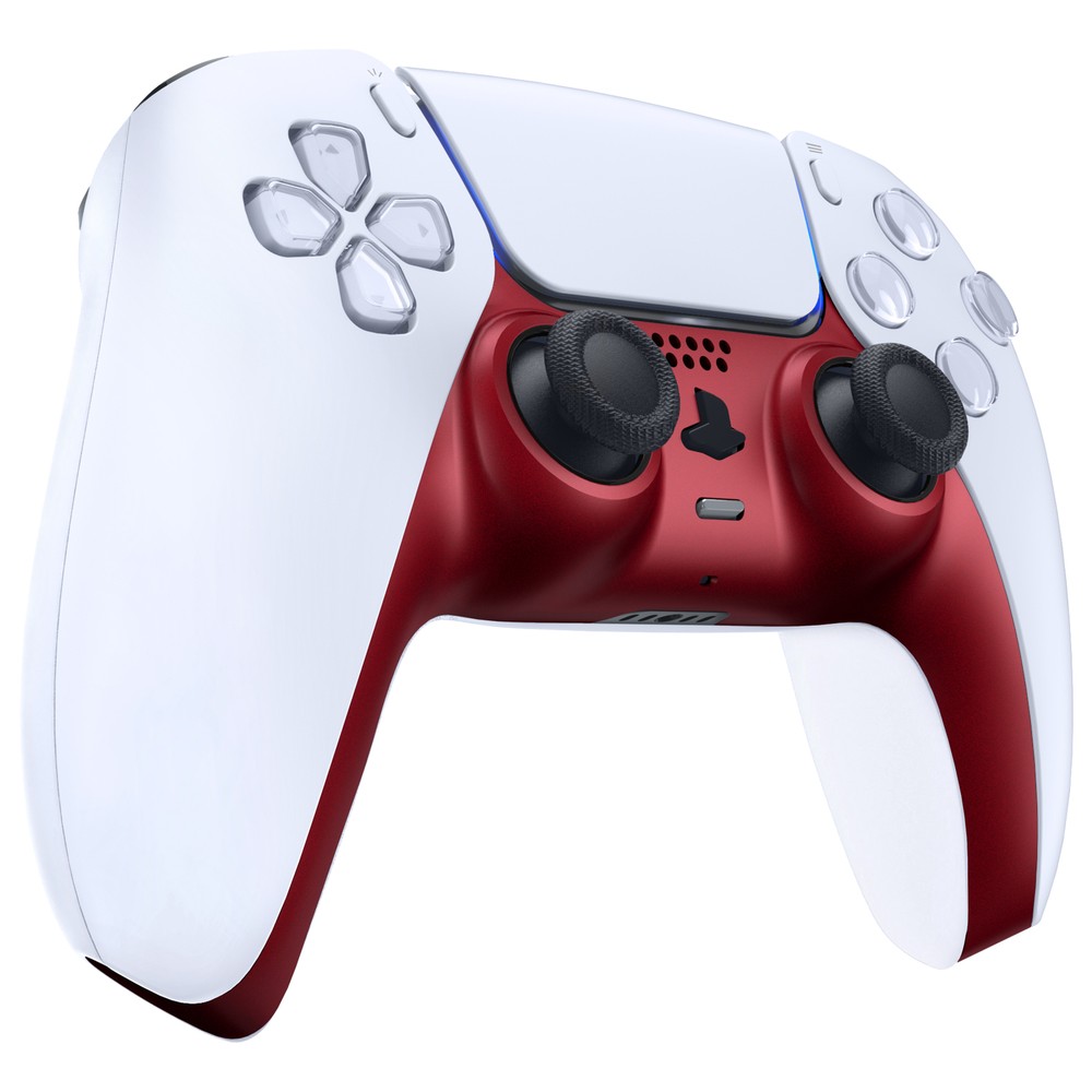 DIY Replacement Cover With Accent Rings Decorative Trim Shell For PS5 Controller