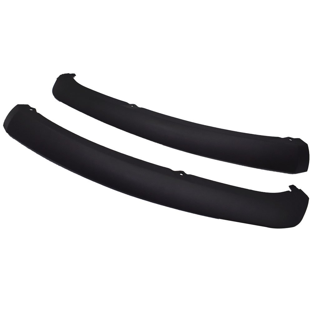 For Ford Focus 2012-2014 Pair Lower Bumper Valence Trim Both Black Plastic