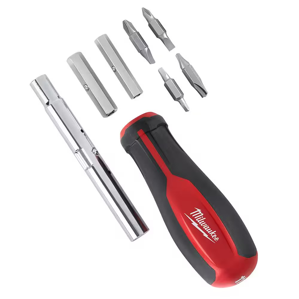 11-In-1 Multi-Tip Screwdriver with ECX Driver Bits