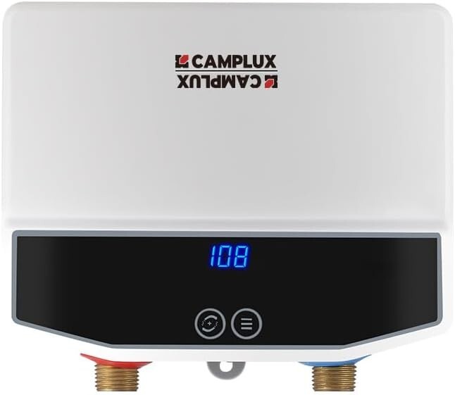 Camplux Electric 3.5kw Hot Water Heater 120V Compact Tankless Instant TE04