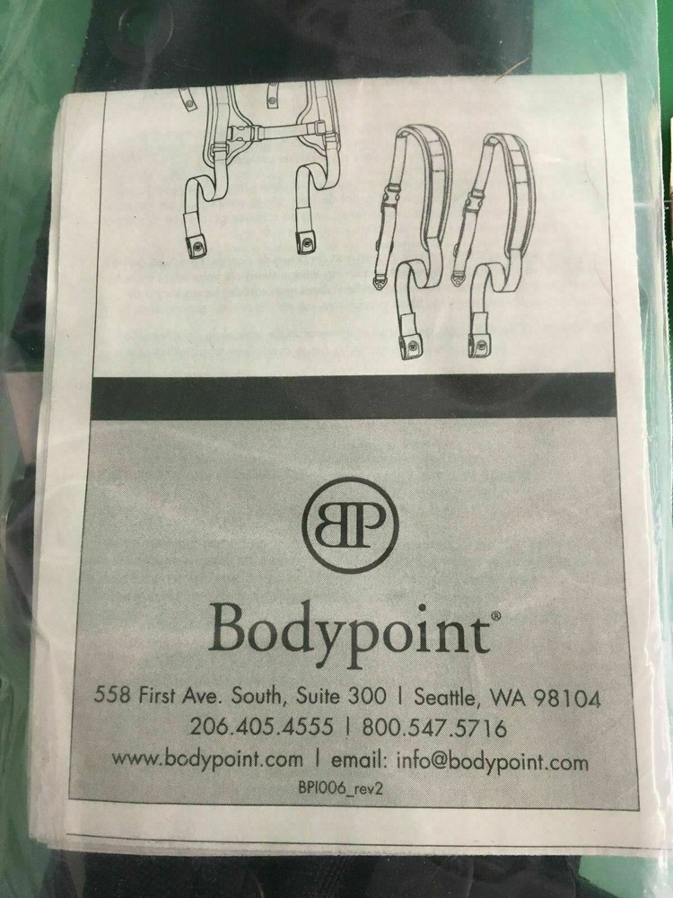 Bodypoint Shoulder Harness, Front - Pull, SMALL* for Power Wheelchair #B610