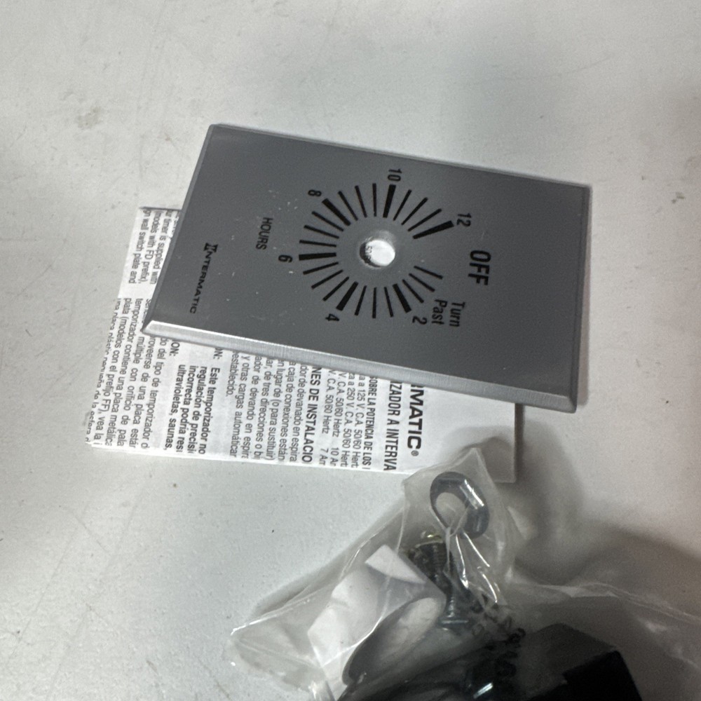 Intermatic FF12HC Auto Shut-Off Timer FNFP