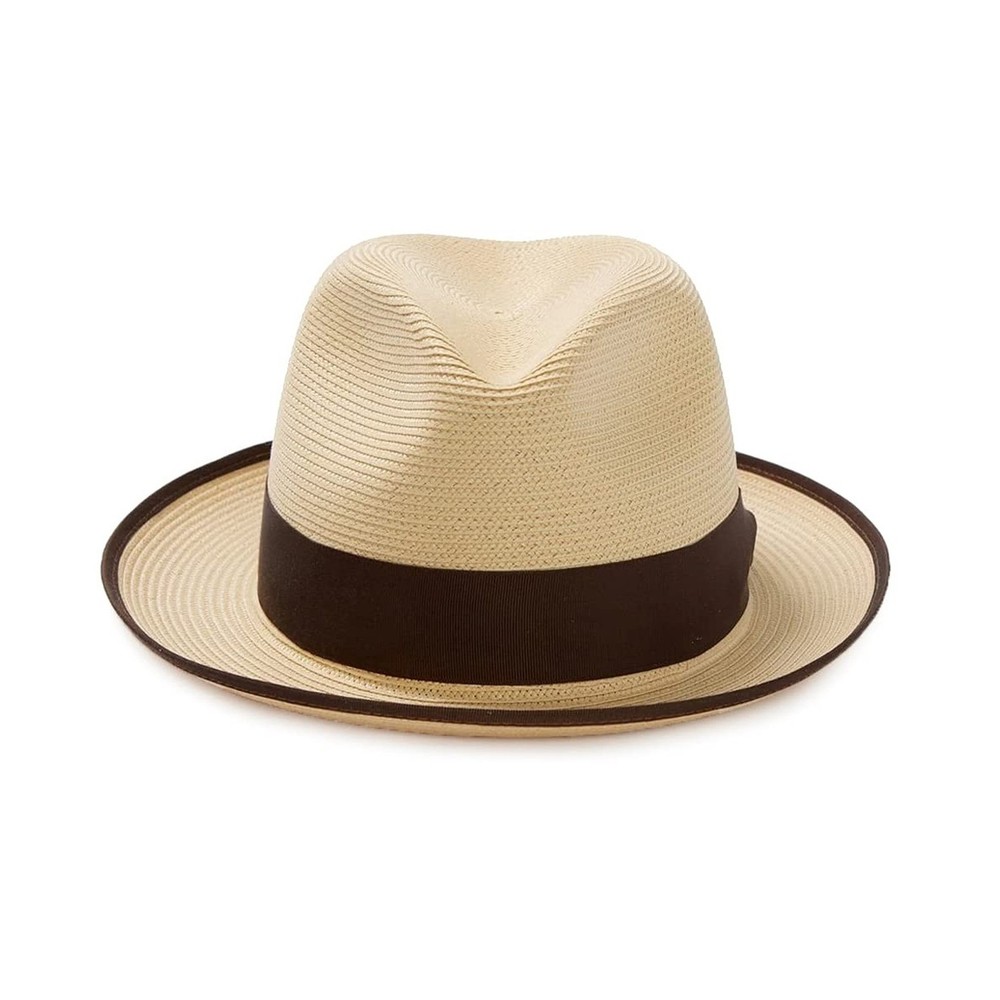 Stetson Latte Milan Straw Hat