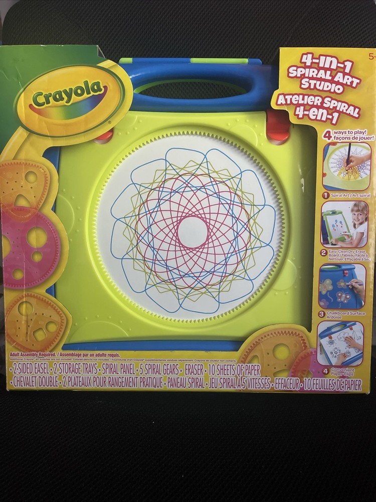 Crayola 4-in-1 Spiral Art Studio