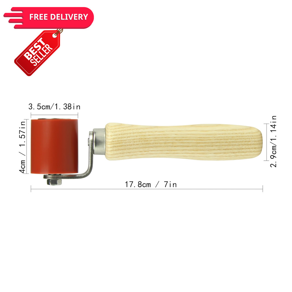 Welding Handheld Roller,4cm Silicone Seam Roller, Smoothing Roller Tool...