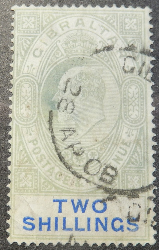 Gibraltar Scott # 59a, Used