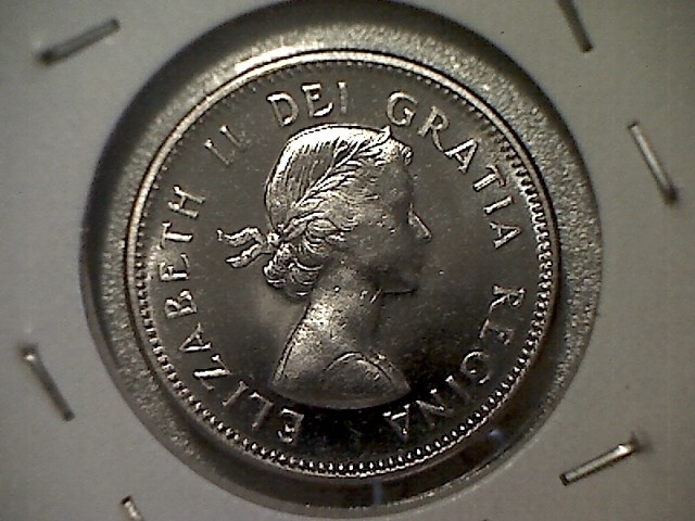 1964 Canada Uncirculated, Proof-Like - 5 Cent Coin (B)