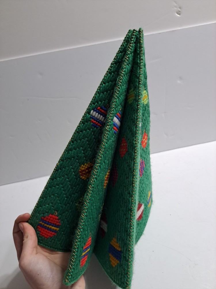 Hand Sewn Christmas Tree Shaped Decor