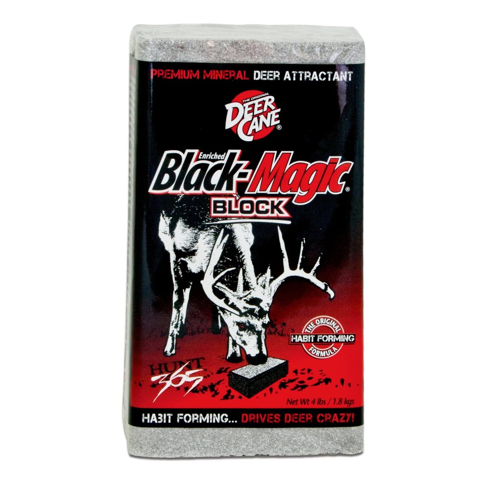 Evolved HABITATS Deer Cane Black Magic Block Mineral One Size, Multi