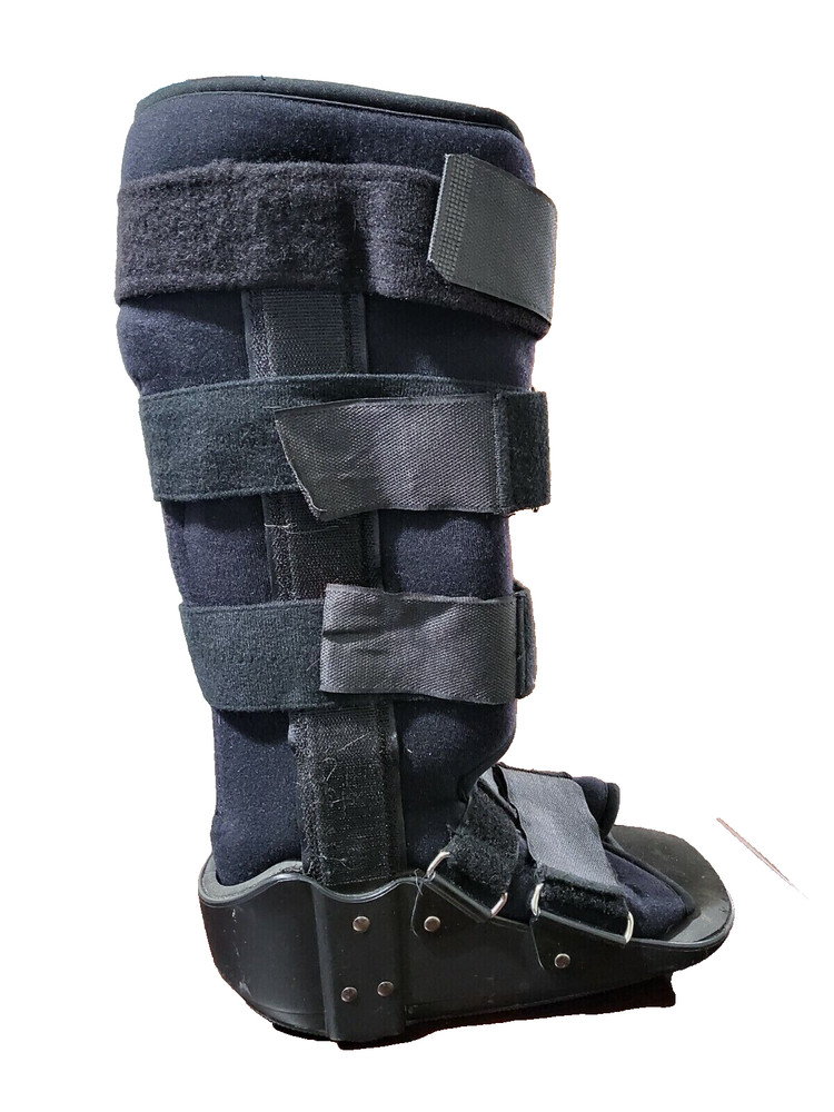 ORTHO STABALIZER WALKING BOOT FOR LEG, FOOT, & ANKLE - [Pre-Owned/Black] /Medium