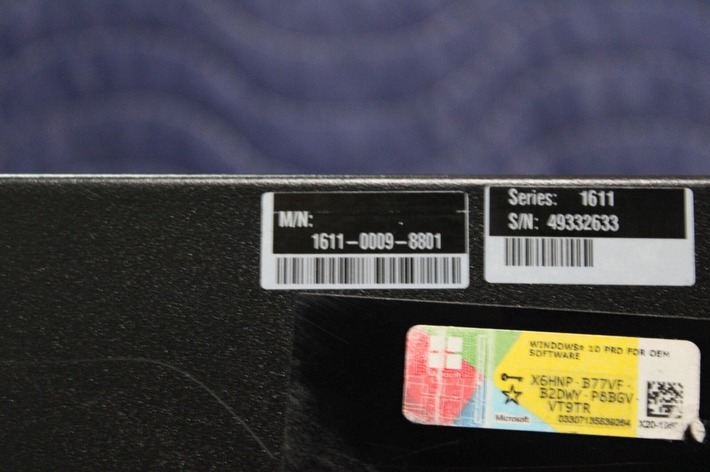 NCR 1611-0009-8801 Back Office POS System