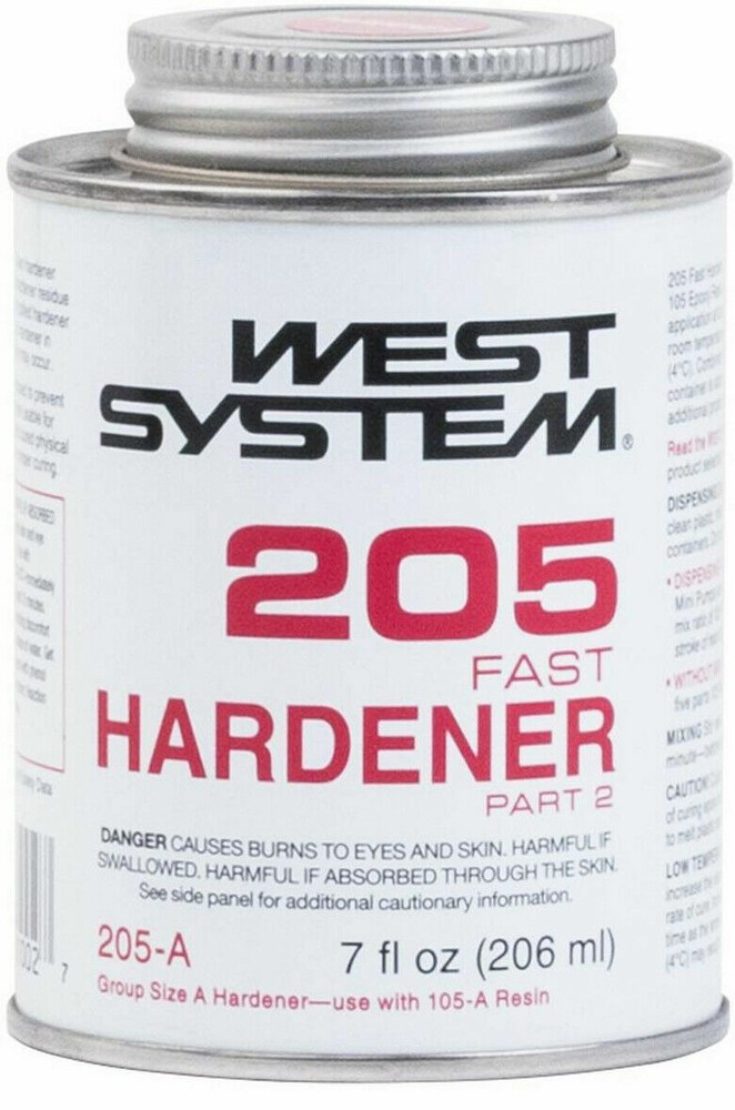 West System 205A Fast Epoxy Hardener 7oz (.43 pt)