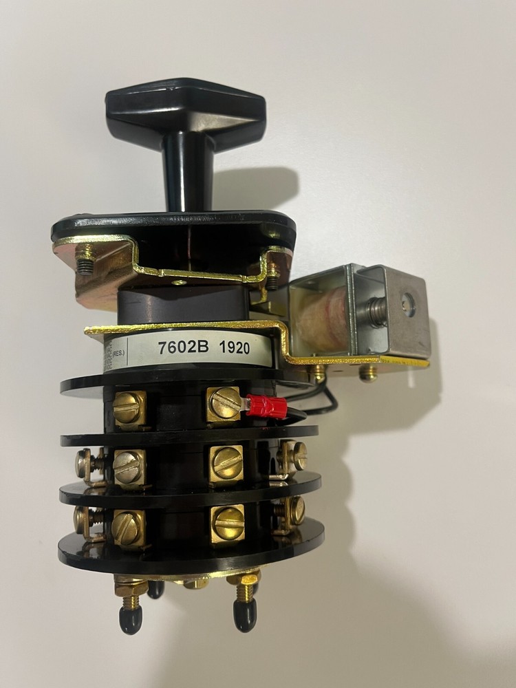 Shallco Lock Out Relay Rotary Switch 7602B Series 26