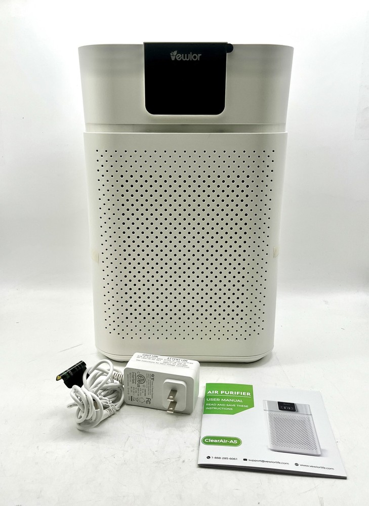 VEWIOR Air Purifier 1800ft² - H13 Filter, Auto Mode, Sleep, Timer, Diffuser
