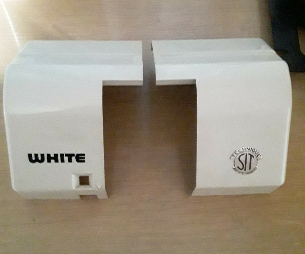 White 1602 SIT Knitting Machine DB End Caps READ Replacement Part