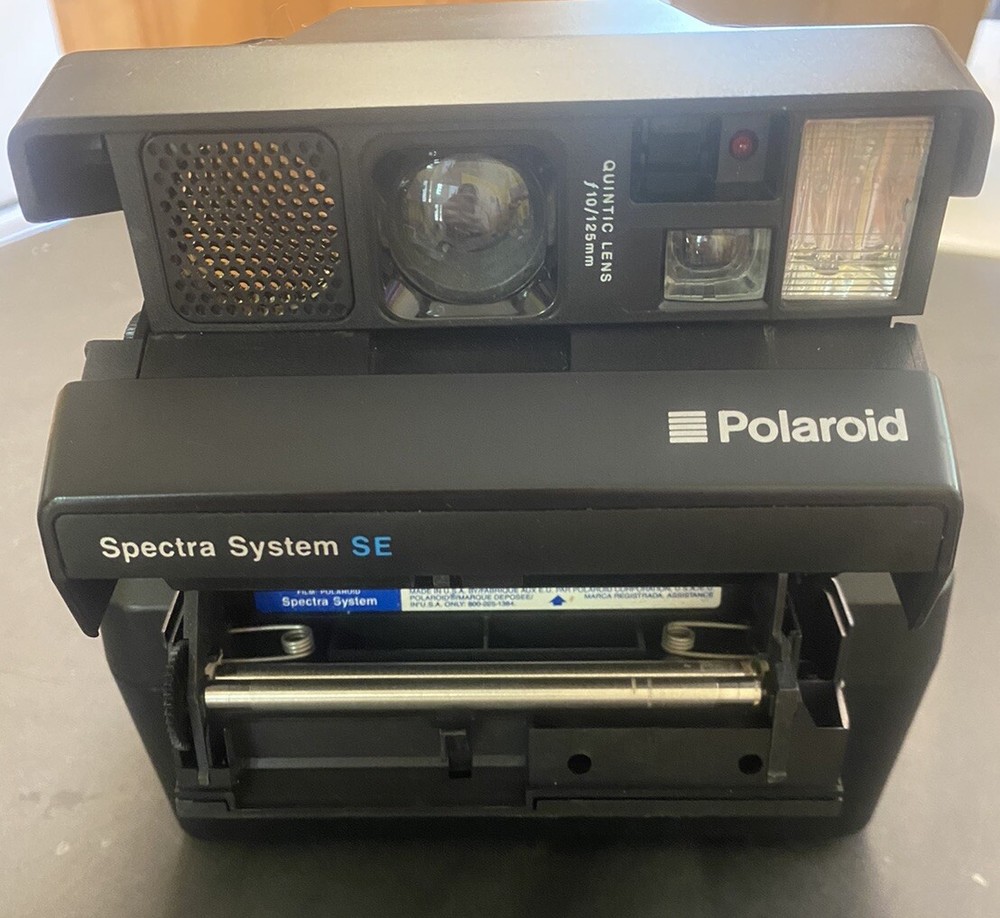 Vintage Polaroid Spectra System SE w/ Case