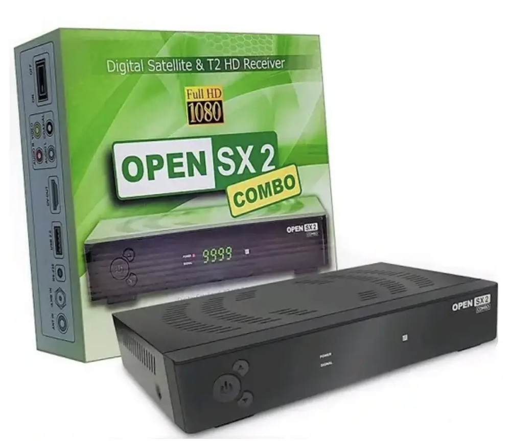 Satellite + Terrestrial Receiver OPEN SX2 Combo (T2 + S2)