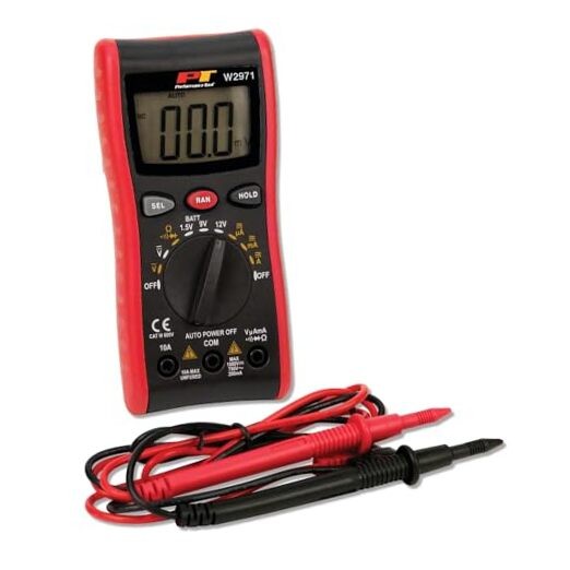 W2971 Digital Multimeter, Volt Amp Ohm Meter with Diode and Continuity Test