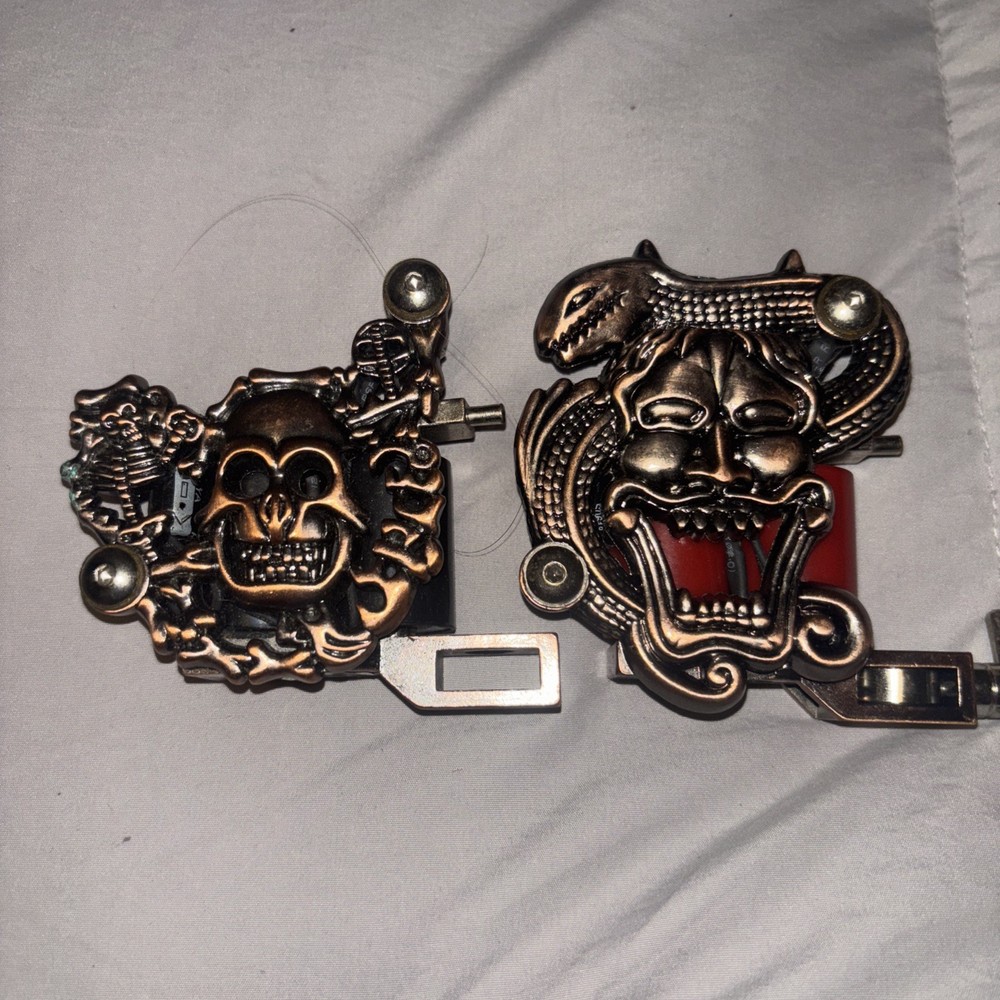 Tattoo Coil Machine Brass Lot Of 2 Two
