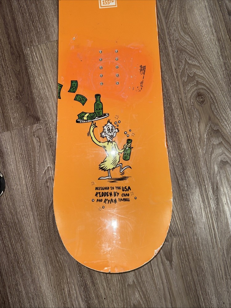 Academy Propacamba Snowboard 155cm - Rare Tarbell Graphics -