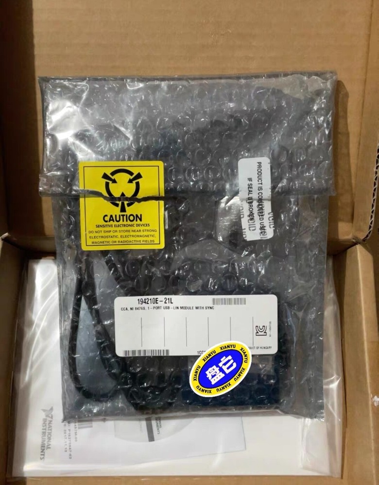 National Instruments NI USB-8476s LIN Interface Device 194210E-21L