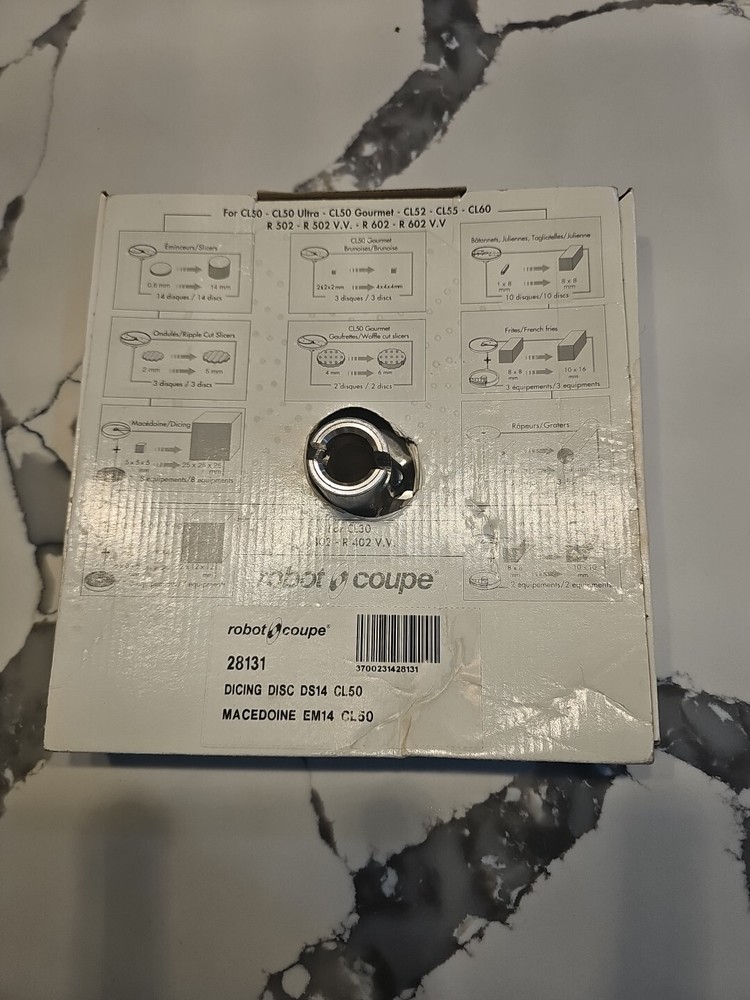 Robot Coupe CL50 Dicing Slicer Blade - 28131W - DS14