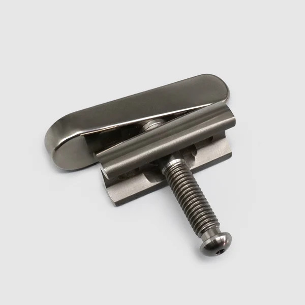 Titanium Hinge Clamp Set for Brompton Titanium Easy Shells + Hinge Clamp Levers