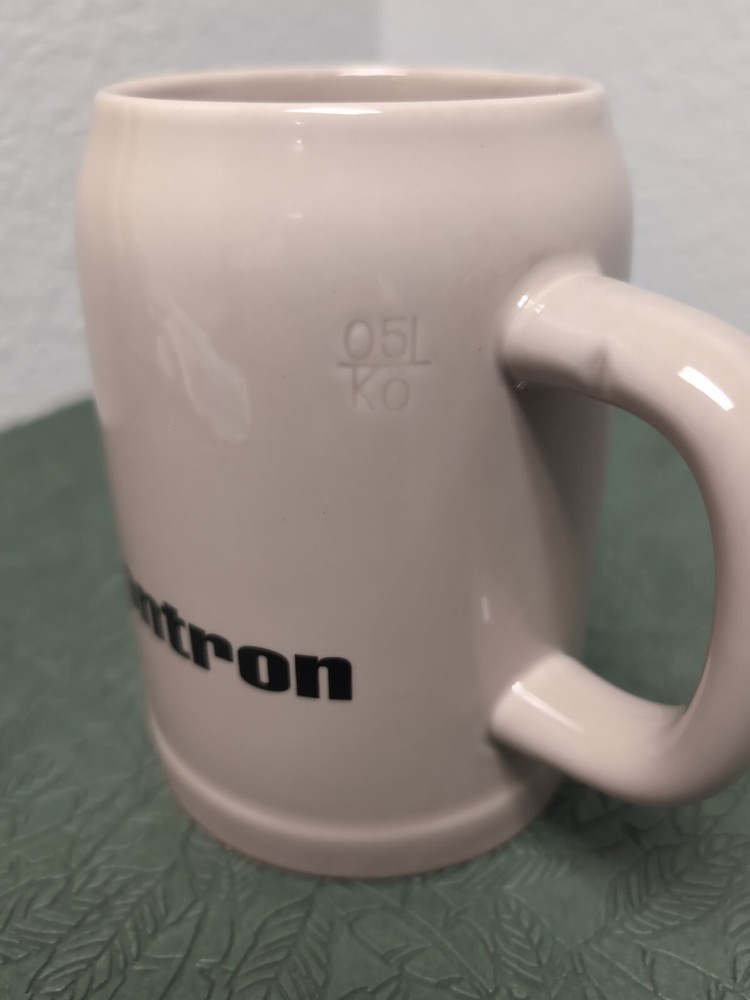 KONTRON Computer Software Employee Logo Advertising Mug Stein Germany
