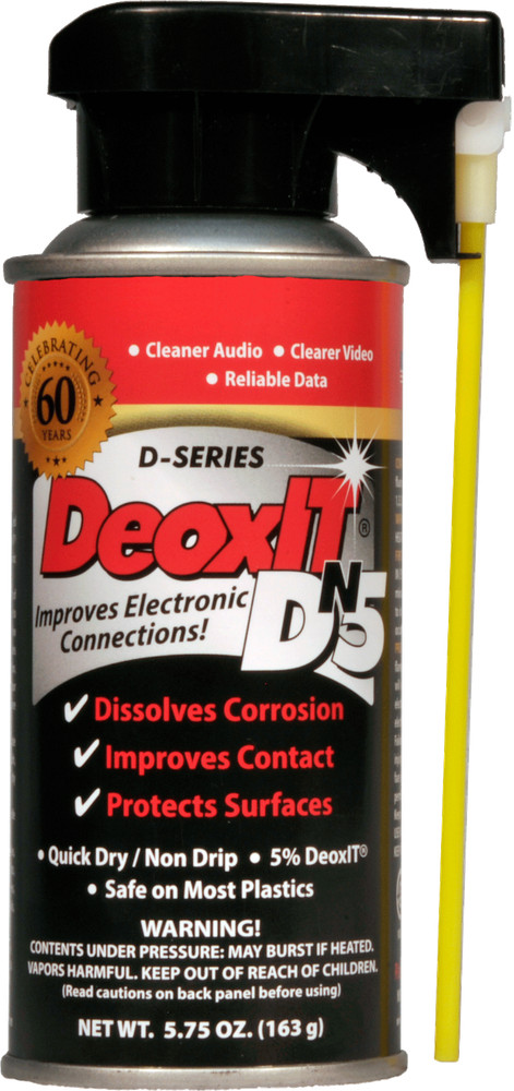 Caig Labs DeoxIT® DN5S-6N 163g 5% solution spray can  - Free Ship