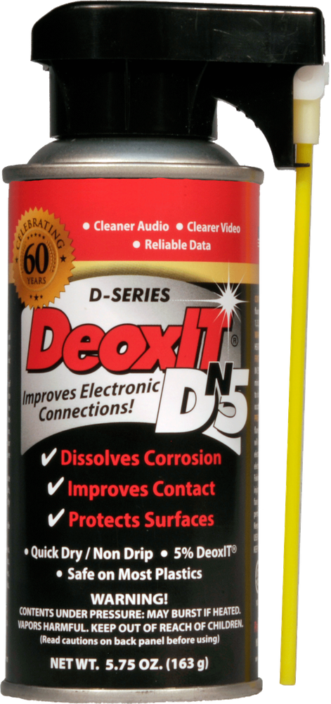 Caig Labs DeoxIT® DN5S-6N 163g 5% solution spray can - Free Ship