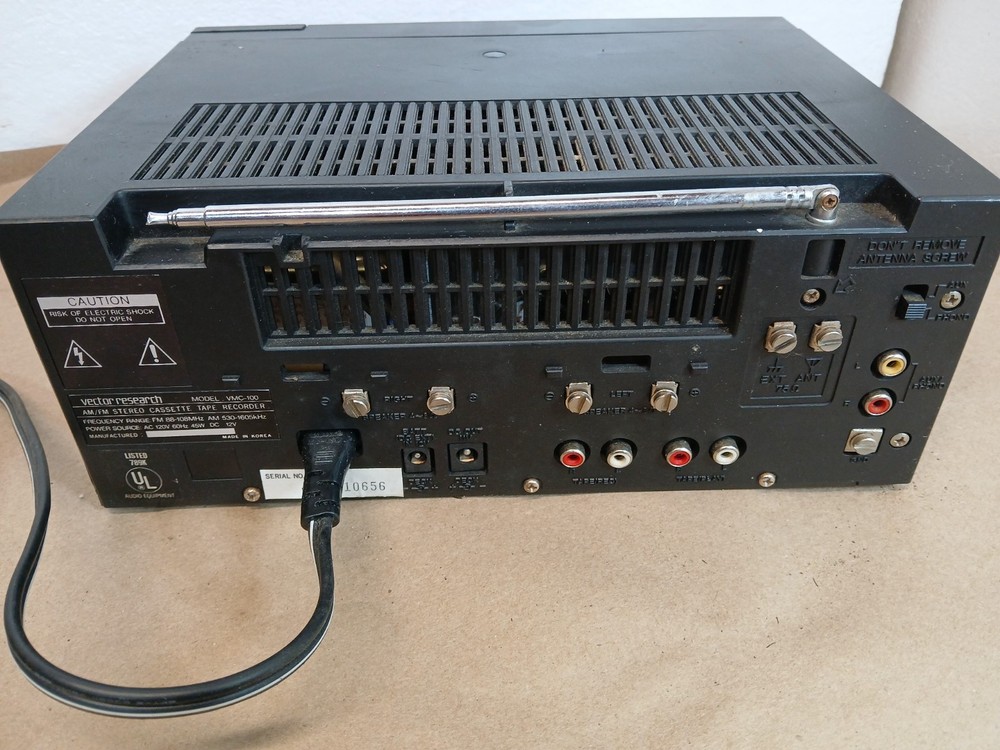 vector Research vmc-100 stereo receiver/ Graphic Equalizer