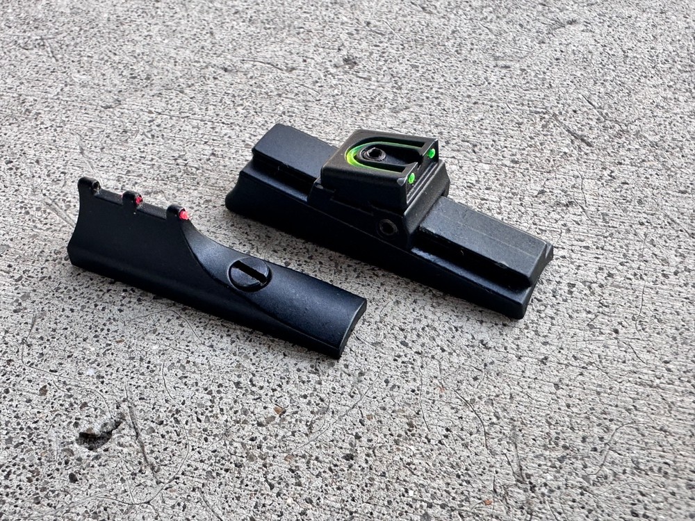 CVA Electra Muzzleloader Black Powder .50 Caliber Front and Rear Sights