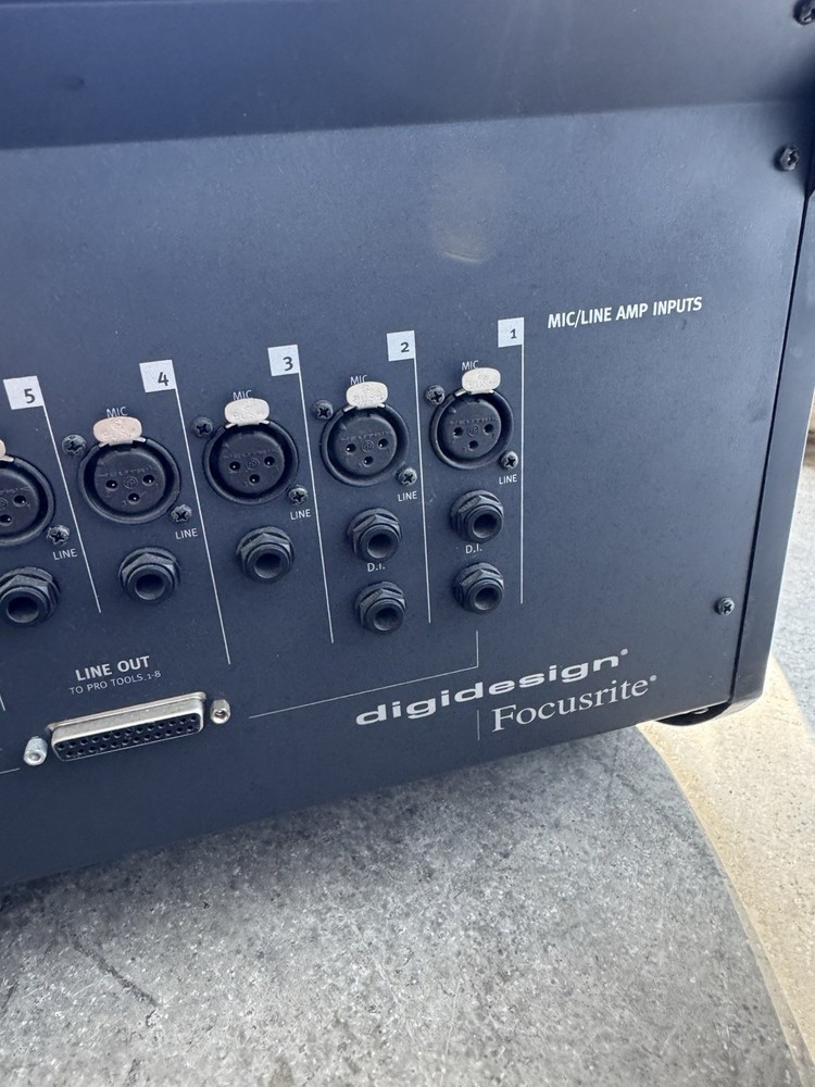 Digidesign Focusrite MC124 Control24 Protools Professional Mixer Console WORKS!