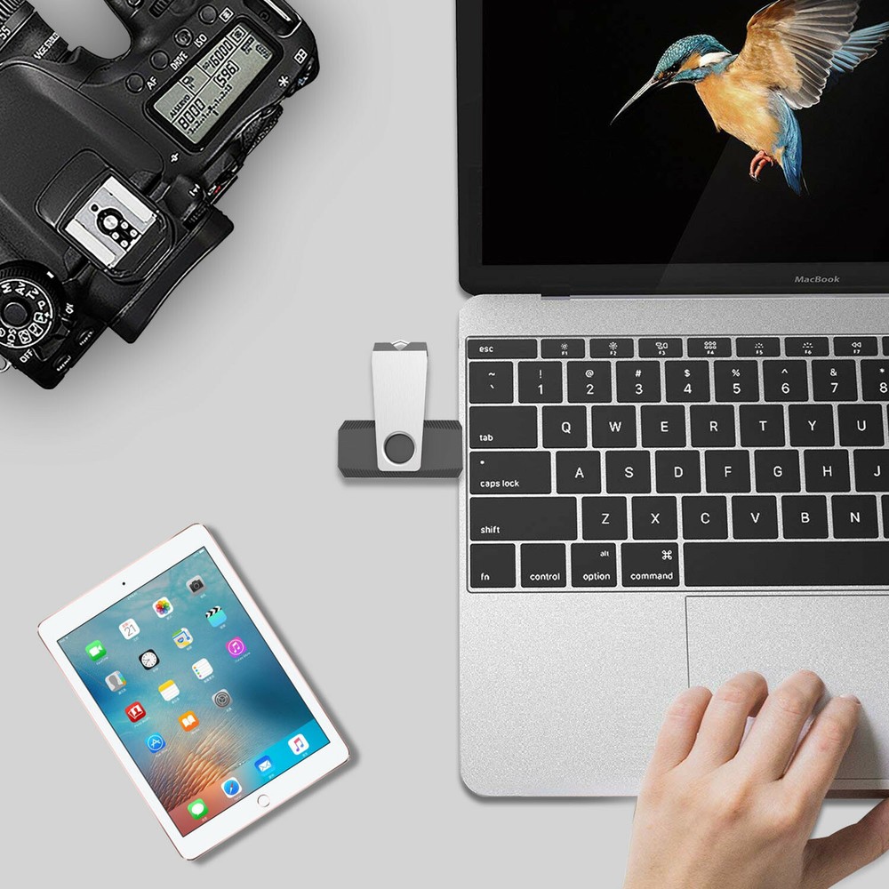 64GB USB 2.0 Rotating USB Flash Drive Memory Stick Thumb Flash Drive Storage