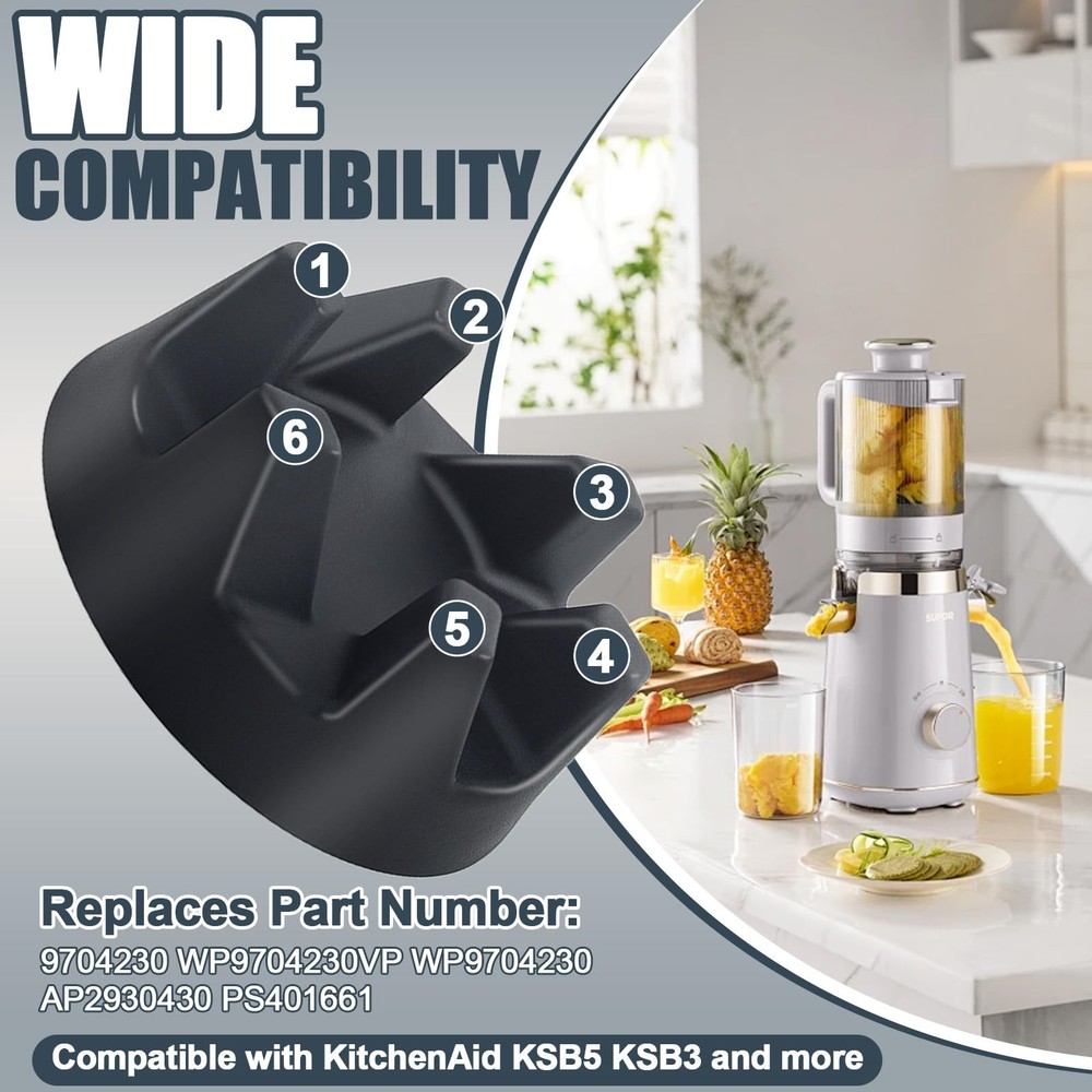 9704230 Blender Coupler with Spanner Kit Replacement Parts Compatible with Ki...