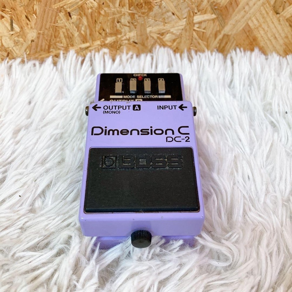 BOSS Dimension C DC-2 Effects Pedal Operation Confirmed
