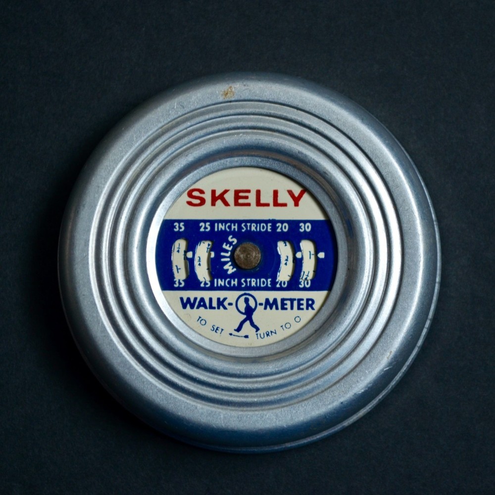 Skelly Walk-O-Meter Pedometer Vintage Mechanical