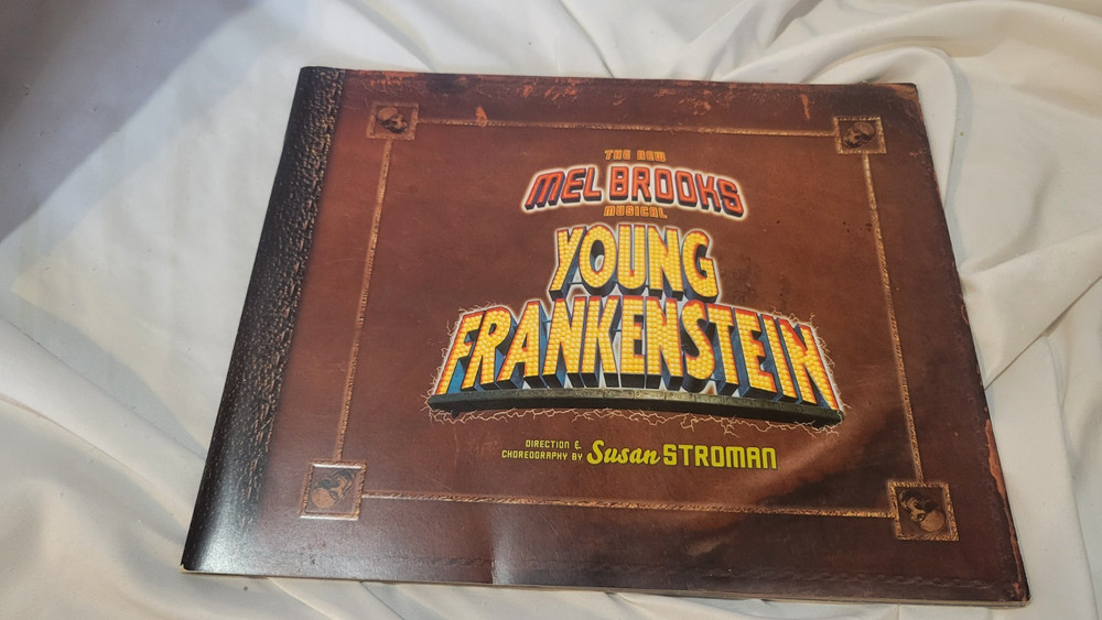 Sutton Foster Young Frankenstein Roger Bart Megan Mullally 2007 Program