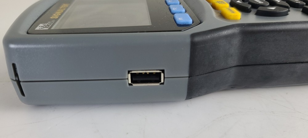 Ideal SignalTek Gigabit Ethernet Certifier ~ Powers On