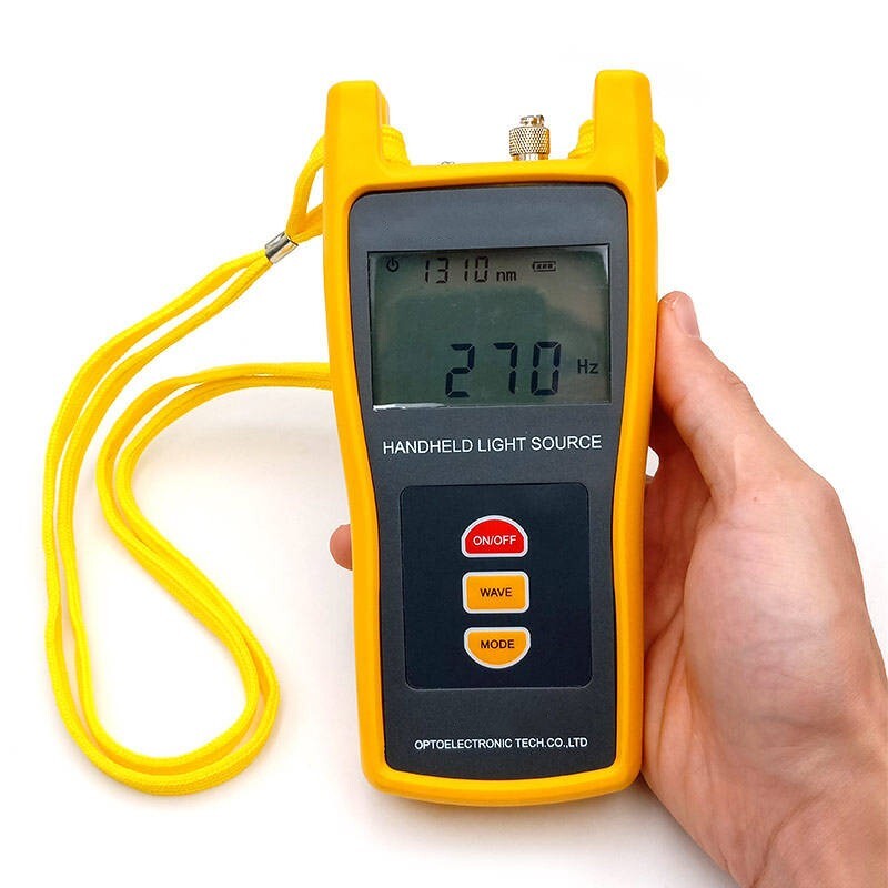 Fiber Optical Light Source Portable Optical Light Source Wavelength 1310/1550nm