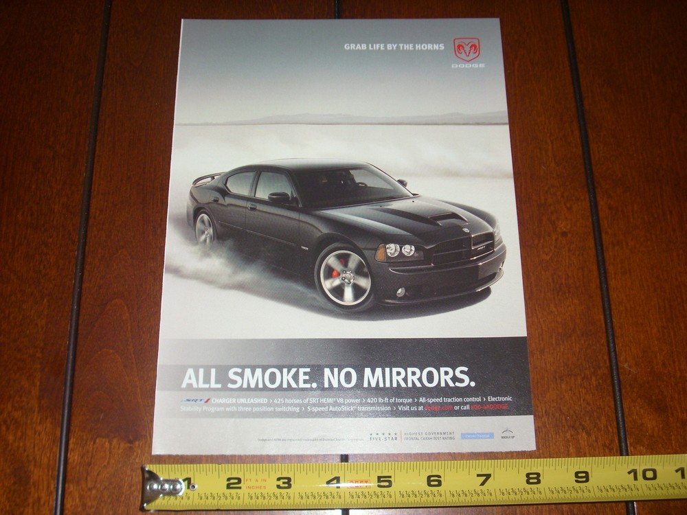 2006 DODGE CHARGER SRT ORIGINAL AD
