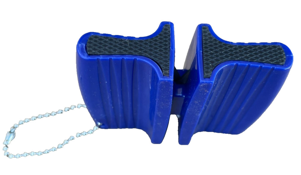 Oso Pocket Kitchen Knife Sharpener Two Stage Blue