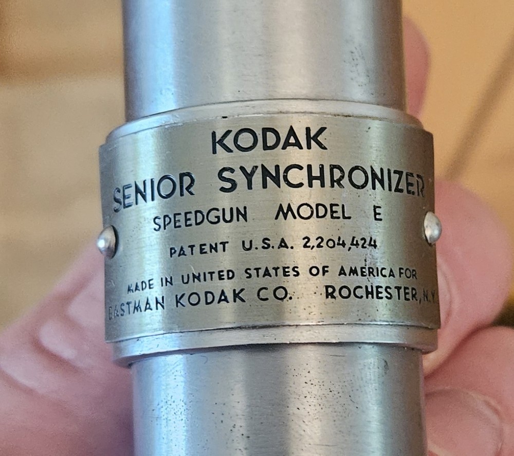 Kodak Senior Synchronizer Speedgun Model E