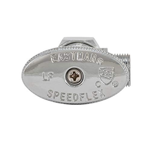 Quarter-Turn Angle Stop Valve Without Nut or Sleeve, 5/8 Inch OD Compression