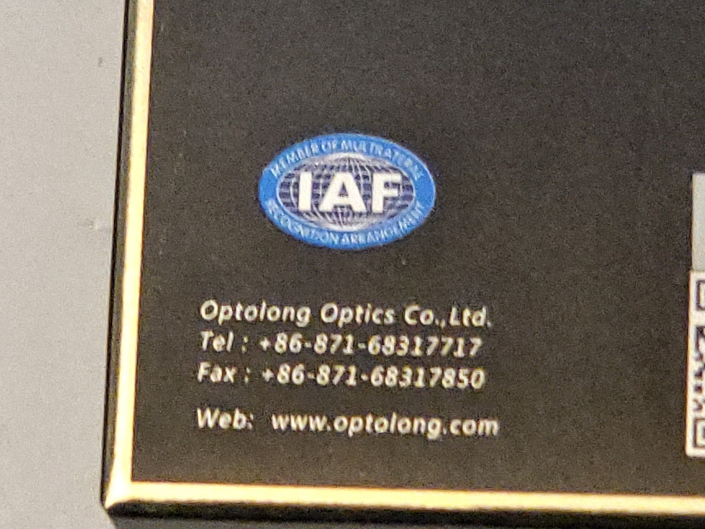 OPTOLONG ASTRO-FILTER L-PRO 2" MOUNTED FILTER - NEW